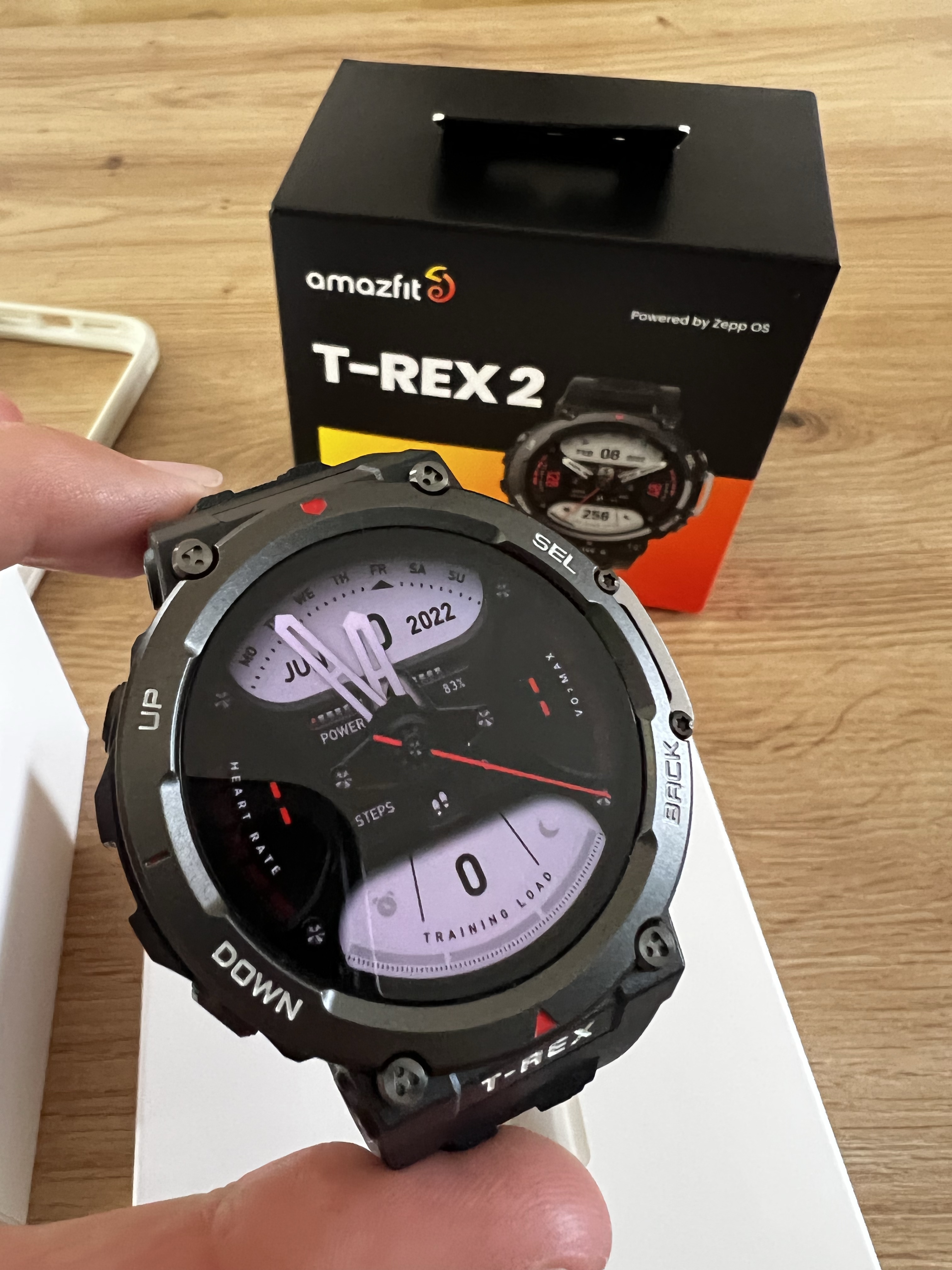 Voici la Amazfit T-Rex 2 !