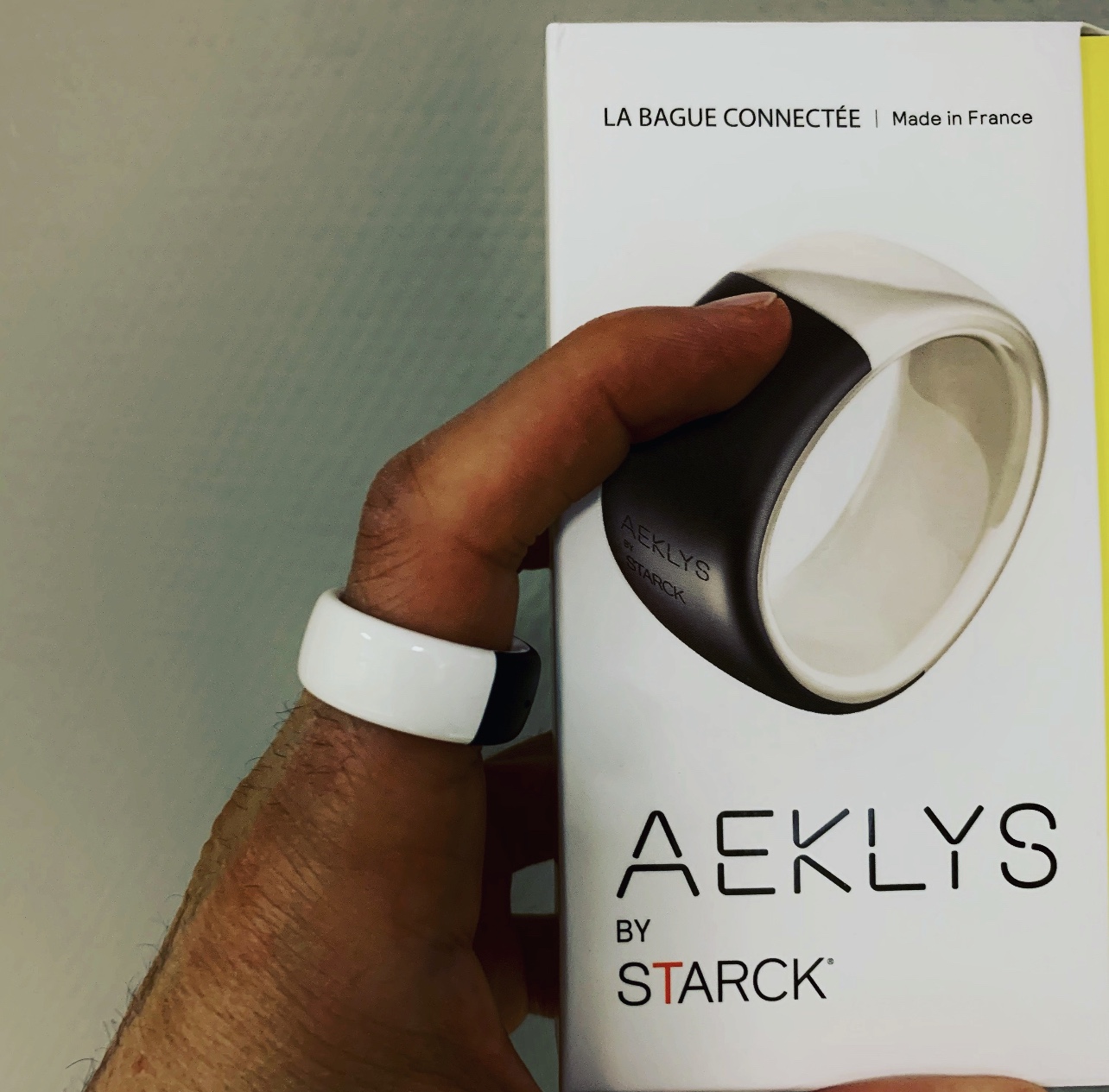 La bague connectée Aeklys