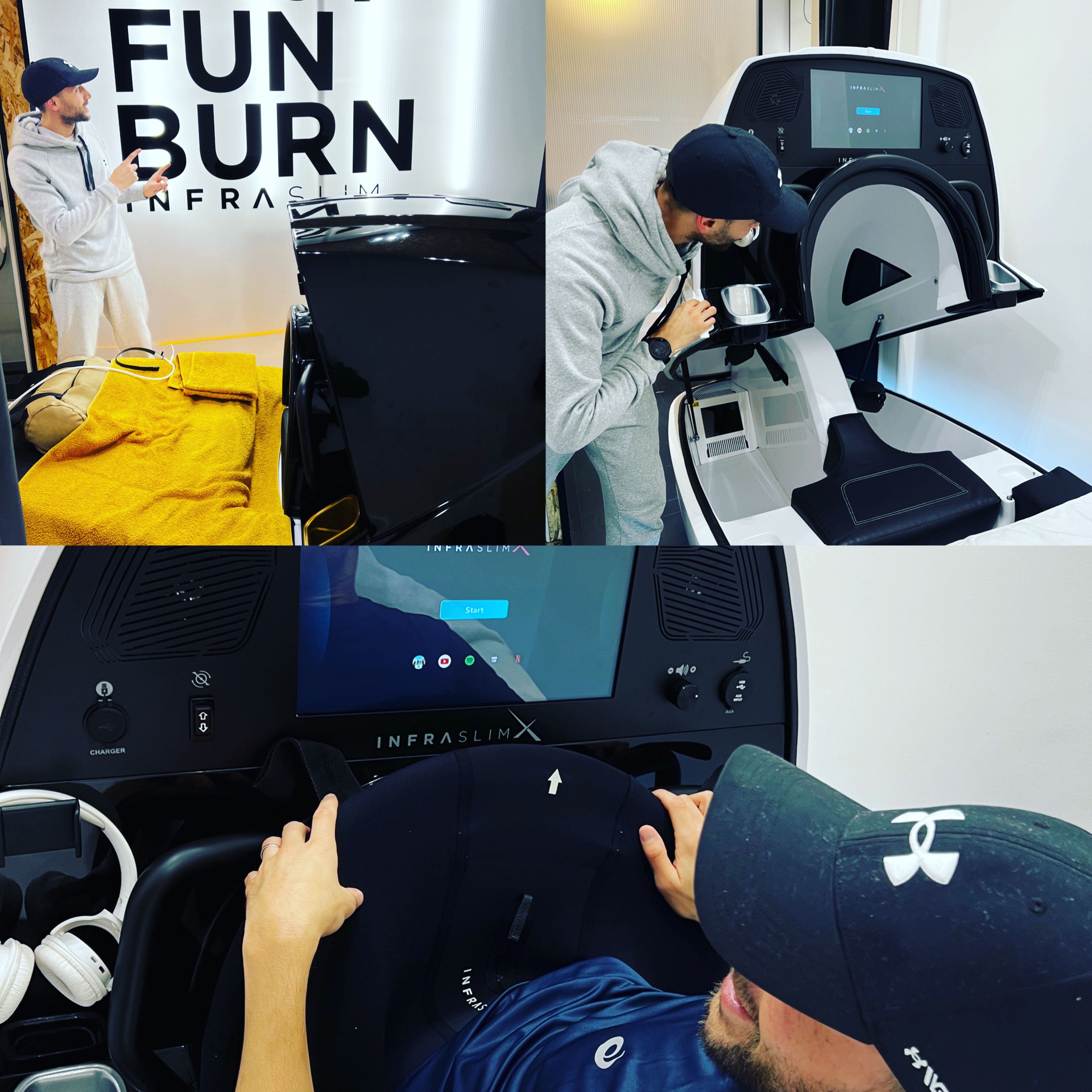 INFRASLIM est une nouvelle expérience en matière de bien-être sportif !
