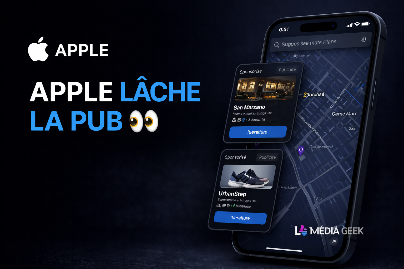 Et hop… Apple prépare un gros changement dans Plans.