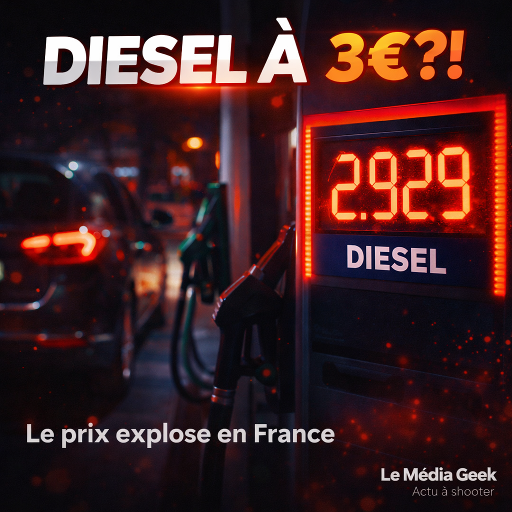 Diesel : bientôt 3€ le litre… ça devient n’importe quoi !