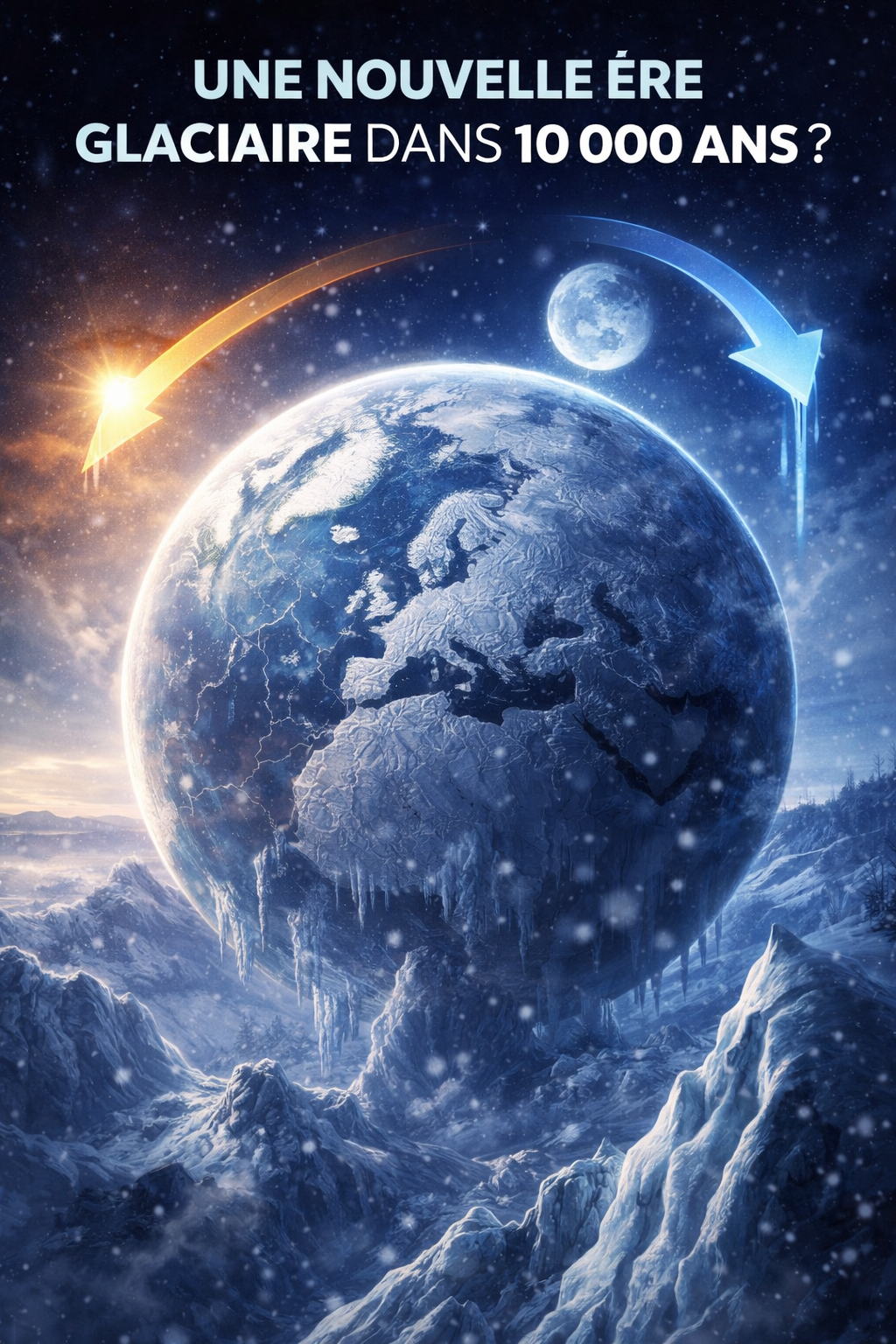 Et si la Terre entrait dans une nouvelle ère glaciaire ?