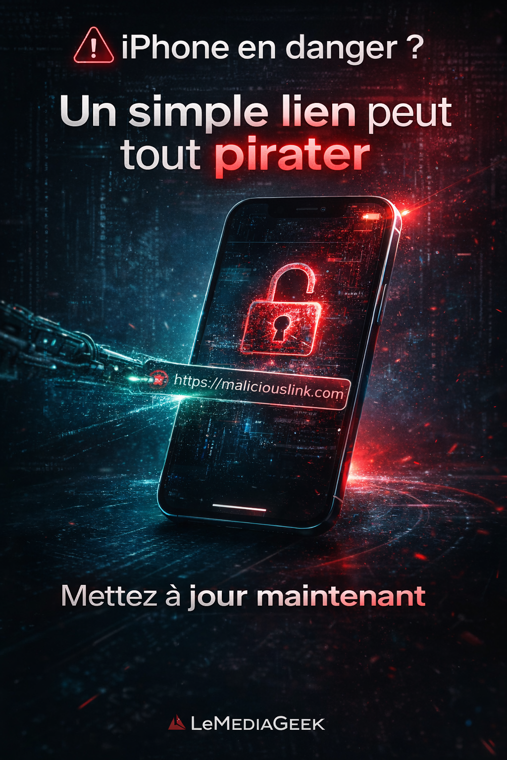 iPhone : une nouvelle menace inquiète les experts.