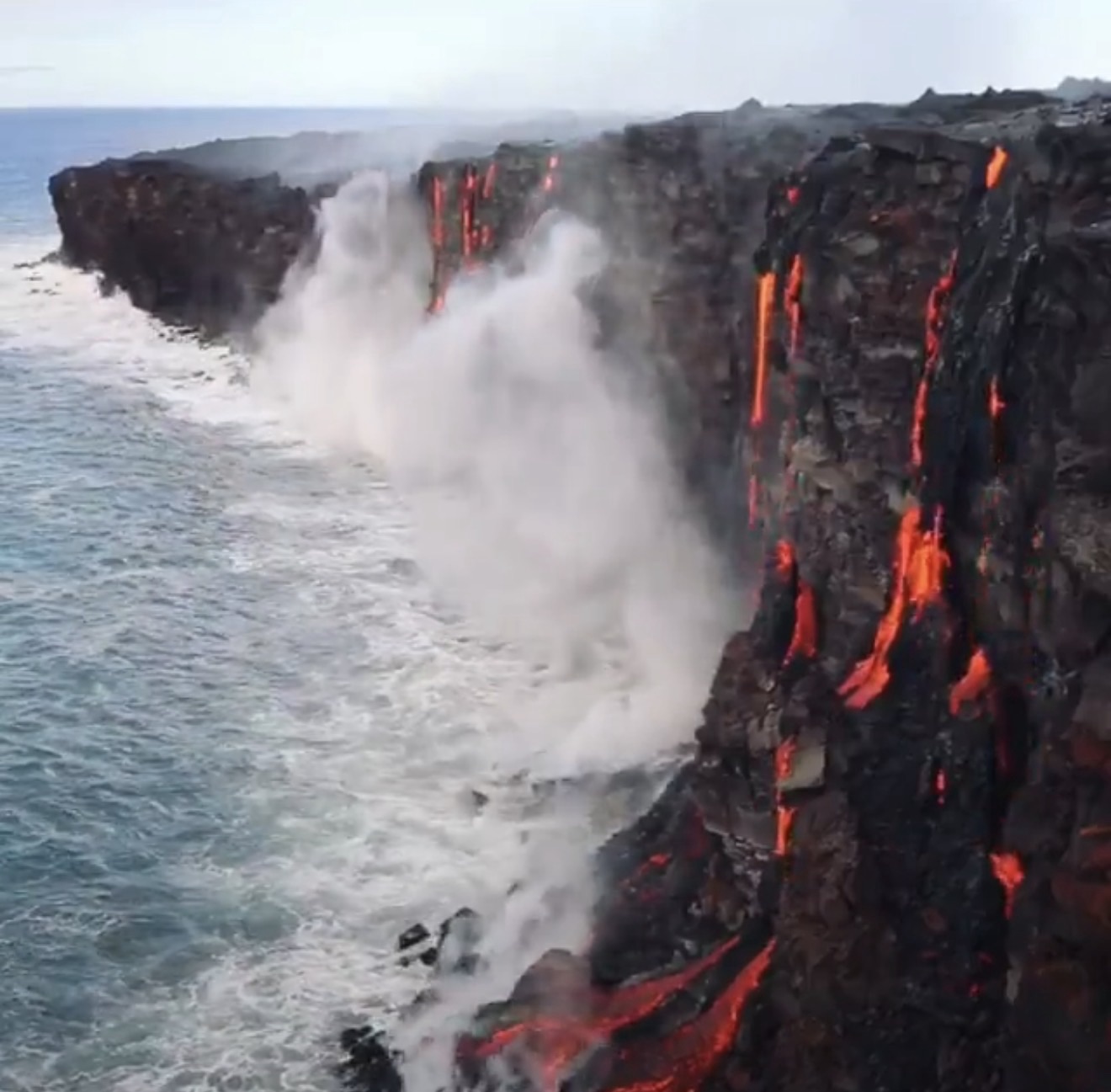 Quand la Terre rencontre l’océan… spectacle irréel