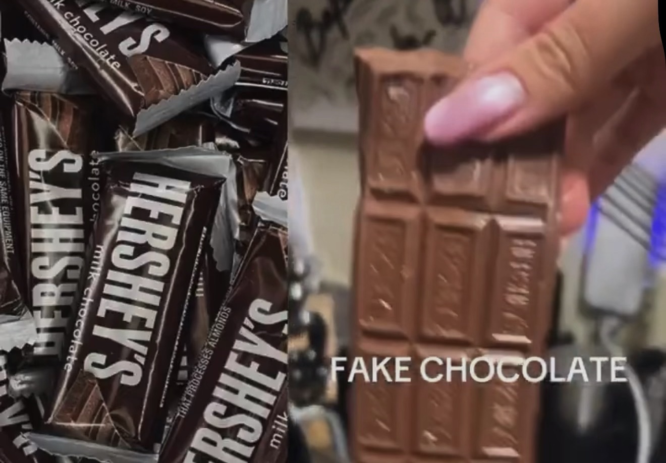 Une tablette de chocolat… élastique ?!