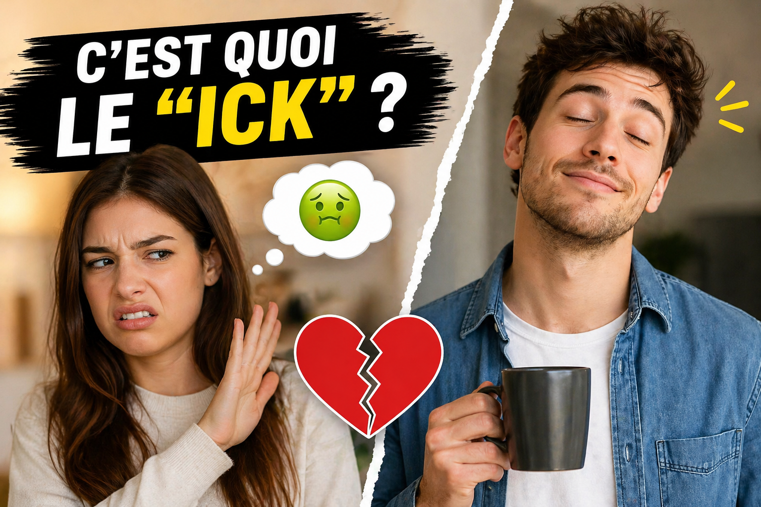 Le “ick”, ce petit détail qui peut tout gâcher en amour