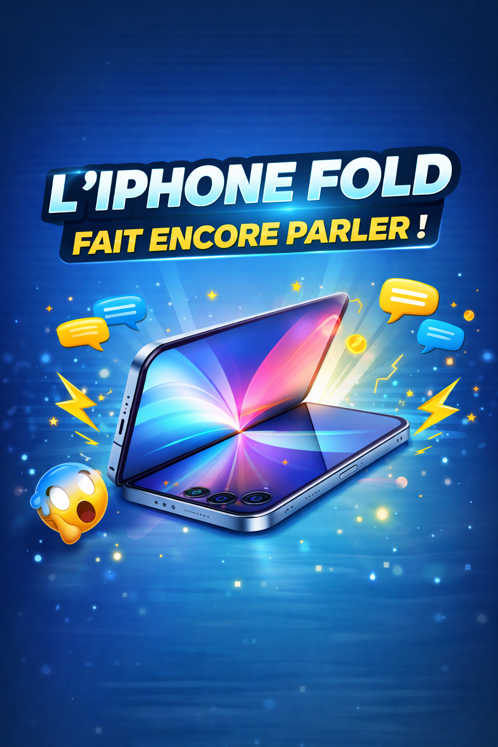 L’iPhone Fold fait encore parler !