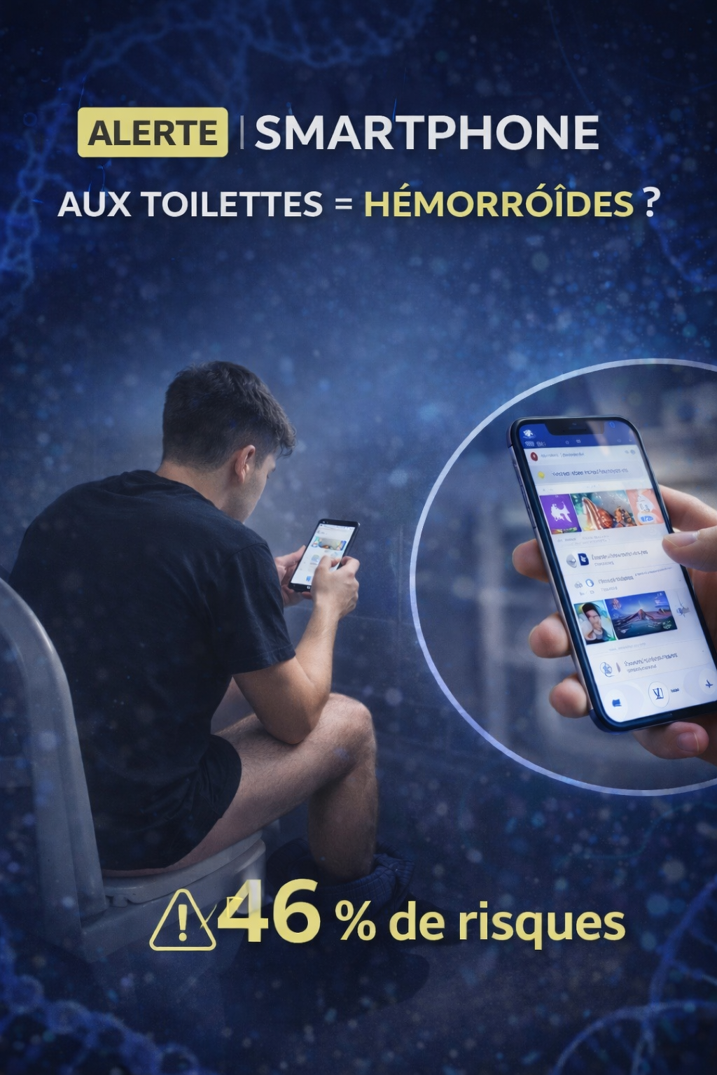 Les hémorroïdes touchent des millions de personnes… et les jeunes sont de plus en plus concernés.