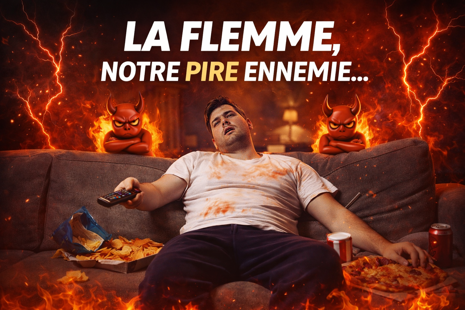 La flemme, notre pire ennemie…