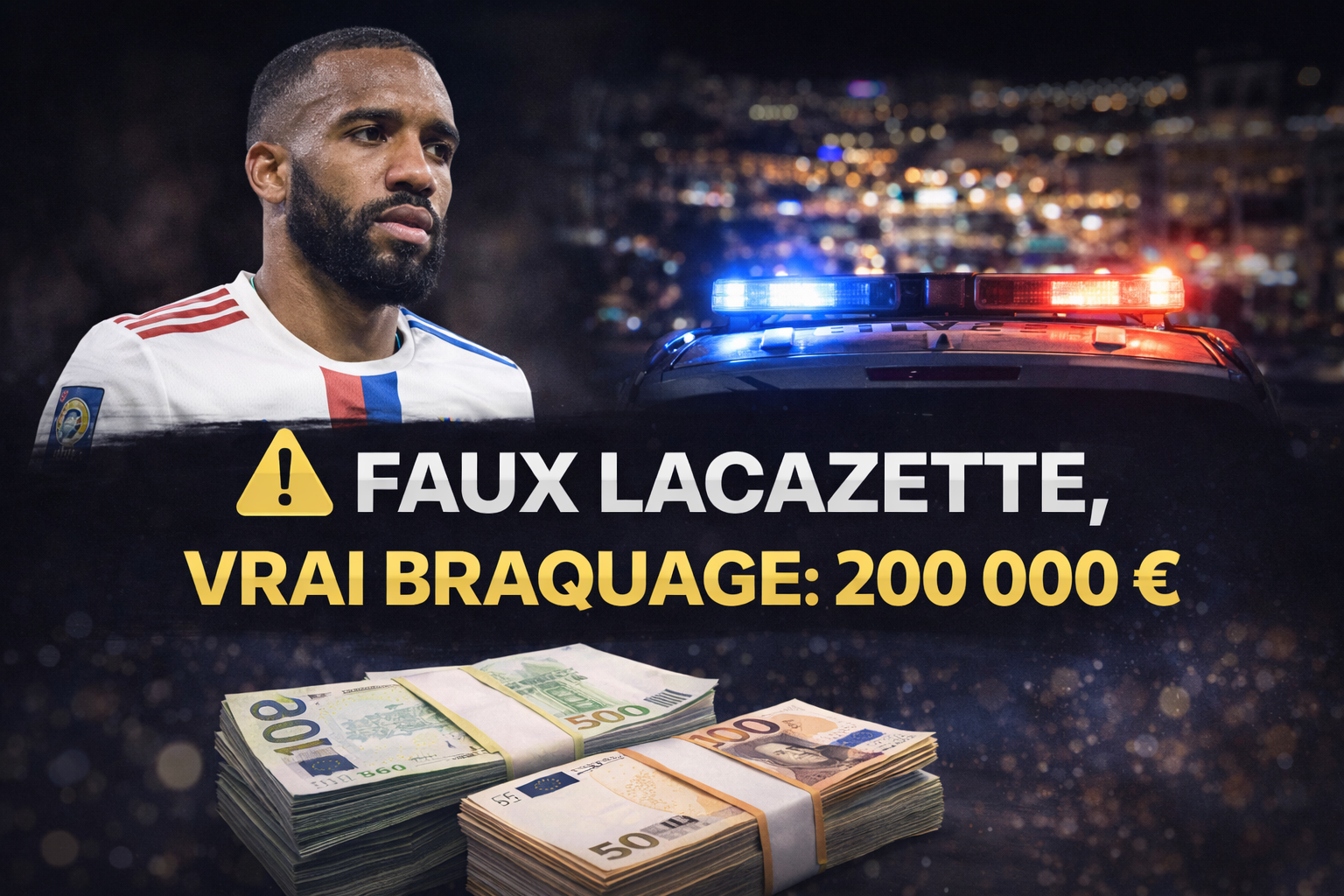 Un homme se fait passer pour Alexandre Lacazette !