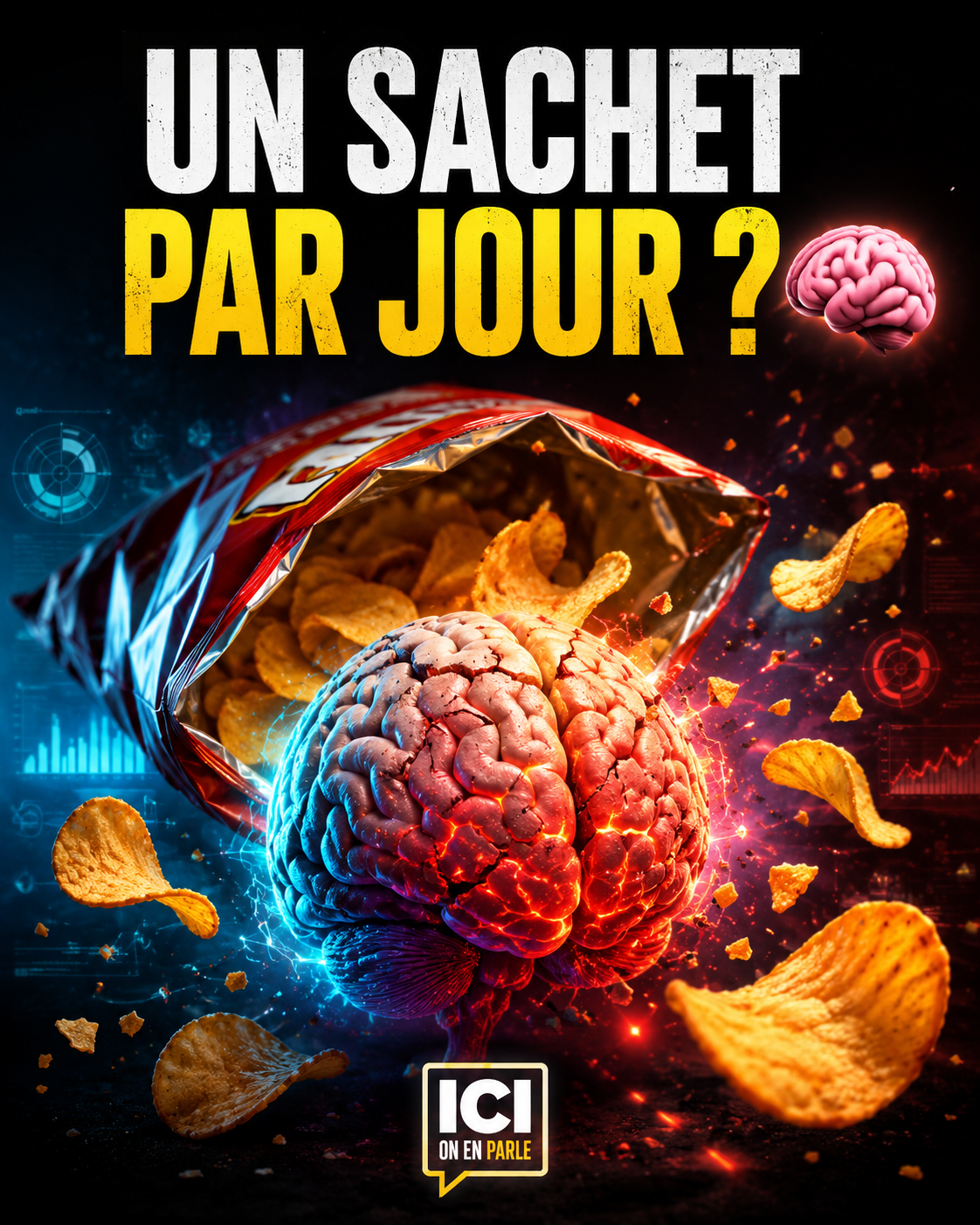 UN sachet de chips par jour… et votre cerveau pourrait le payer cher
